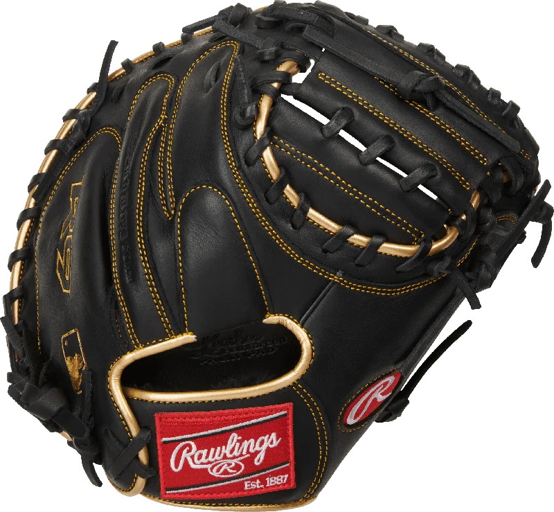 Fielding Gloves with glove palm comfort-Rawlings R9 32.5" Baseball Catcher's Mitt: R9CM325BG