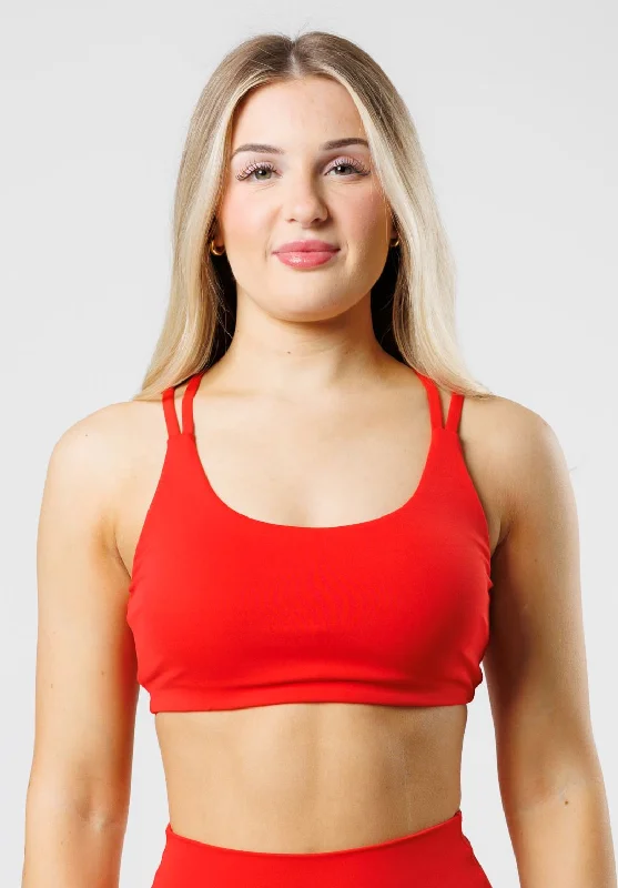 Sportswear/Tops wellness focus-RecStretch Radiate Bra Cherry