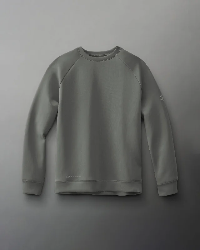 RUDIS COOL-FEEL Crewneck - Dark Olive