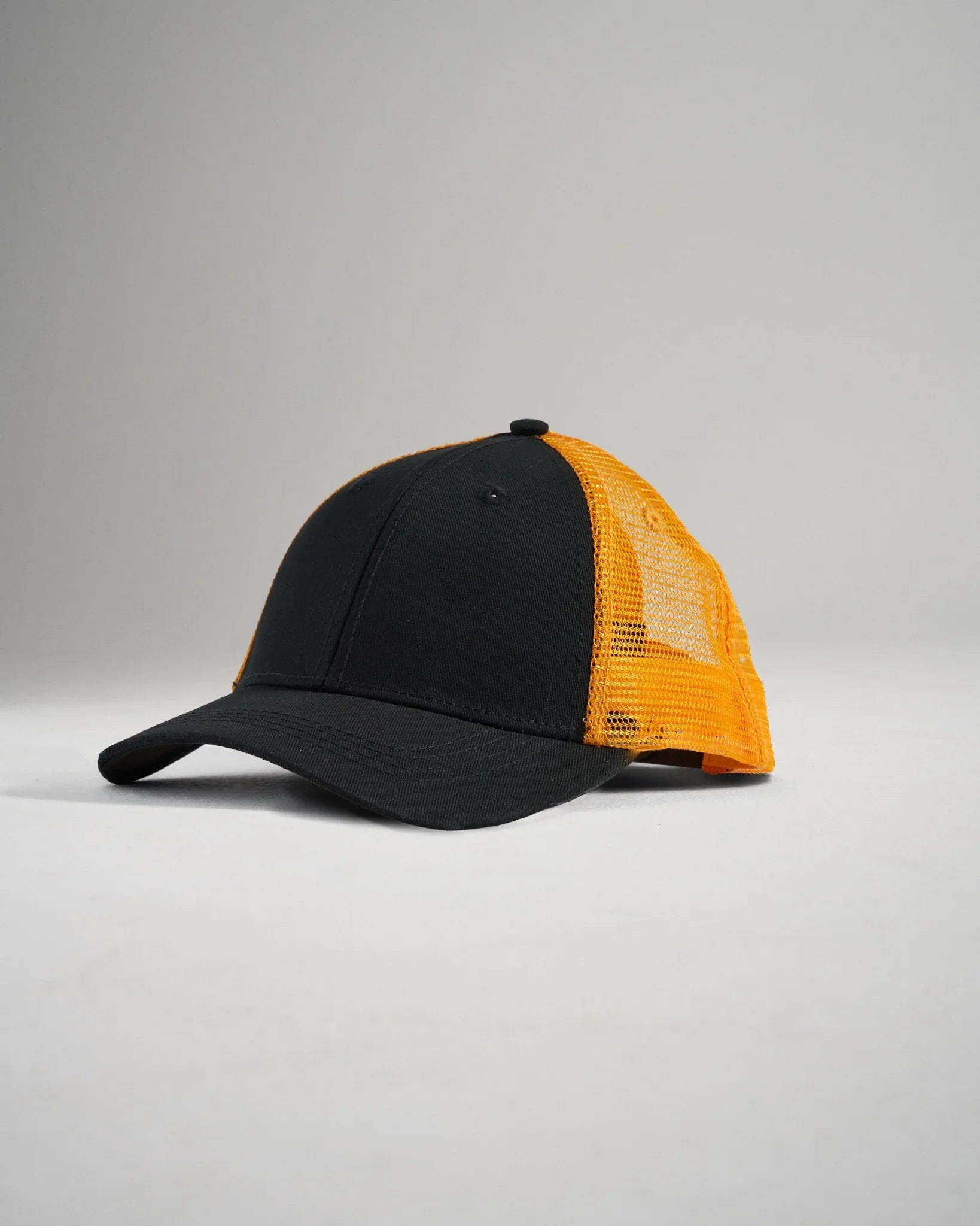 RUDIS Embroidered Wrestling Trucker Hat - Black/Yellow