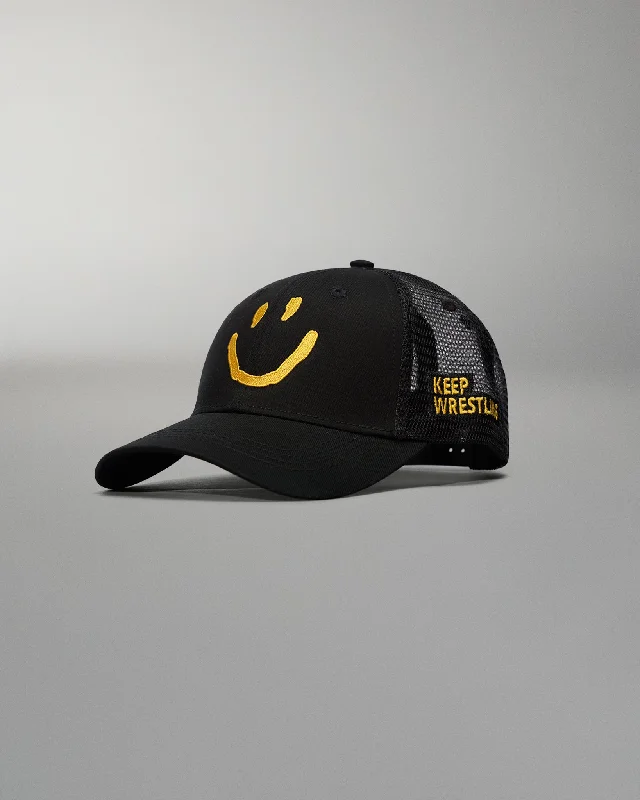 RUDIS Happy Yellow Trucker Hat