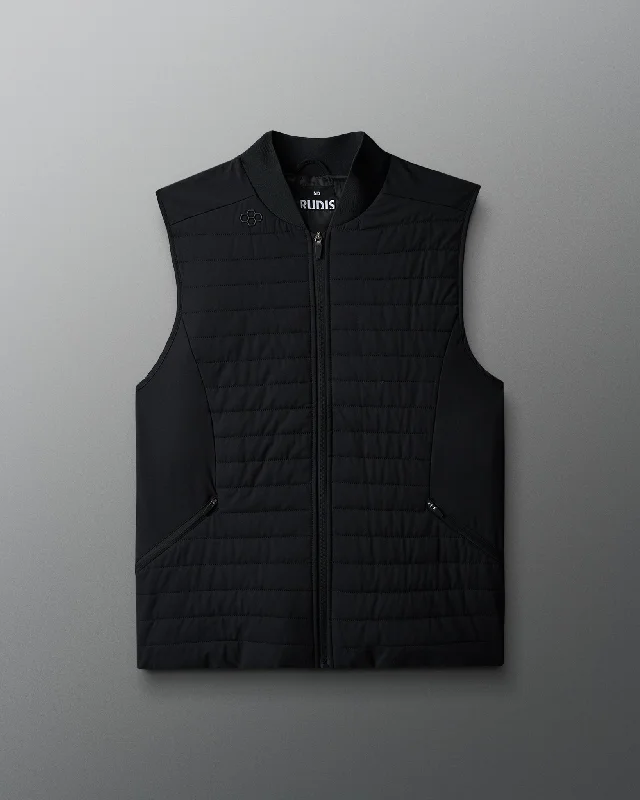 RUDIS Puffer Vest - Black