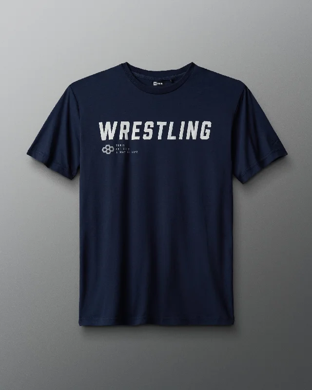 RUDIS Wrestling Slanted T-Shirt