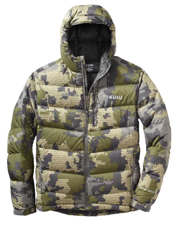 Super Down PRO Hooded Jacket | Verde