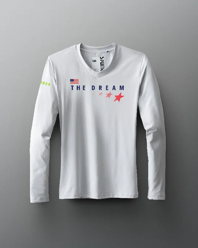 The Dream Women's V-Neck Long Sleeve