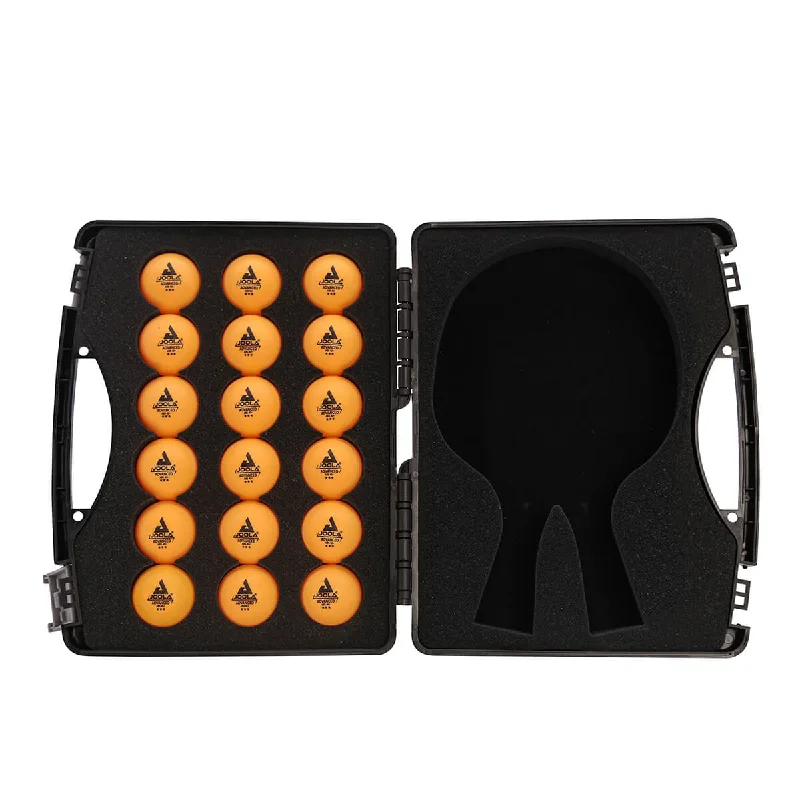 JOOLA Tour Case Set with 3-Star Table Tennis Balls