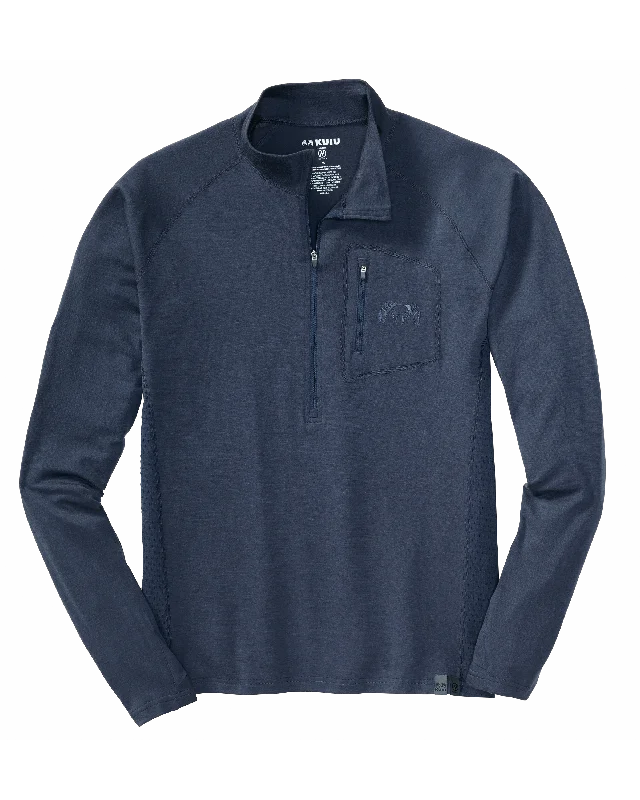 ULTRA Merino 145 Zip-T Hunting Shirt | Steel Blue