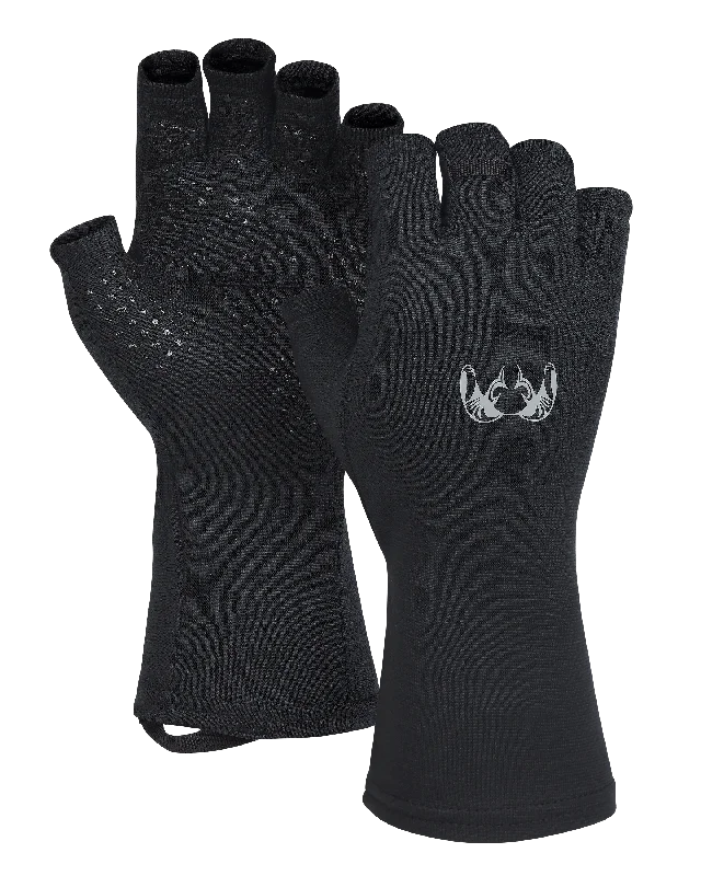 ULTRA Merino 210 Fingerless Glove | Black