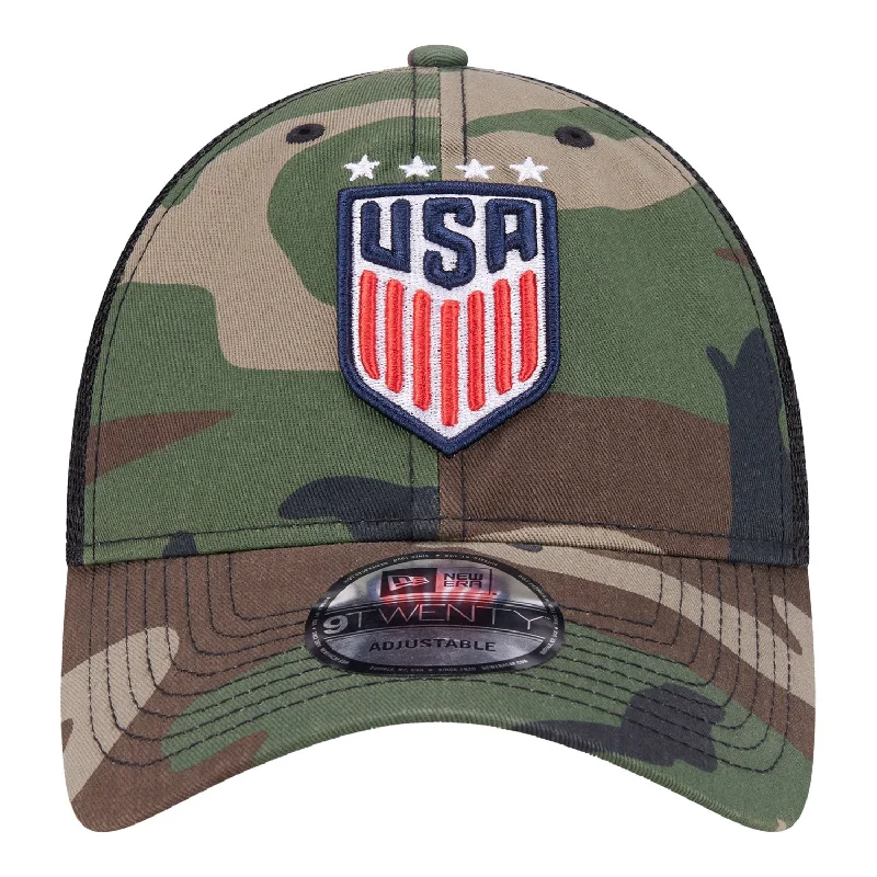 Men's New Era USWNT 9Twenty Woodland Camo Hat