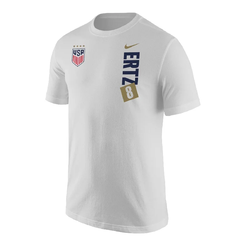 Men's Nike USWNT Vertical Ertz White Tee