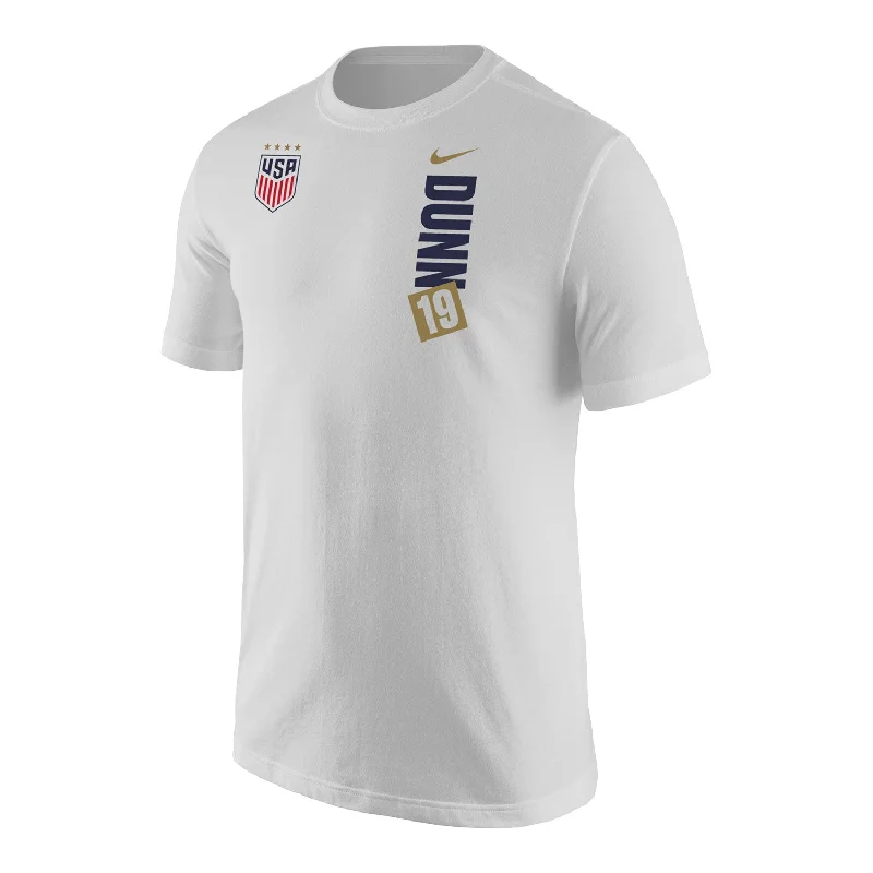 Men's Nike USWNT Vertical Dunn White Tee