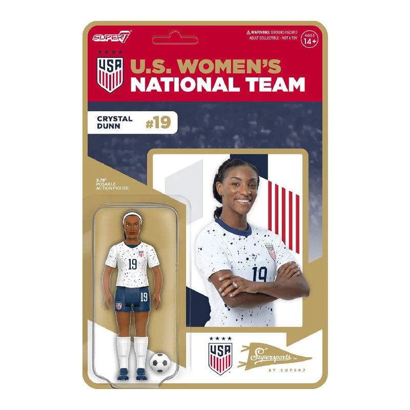 Super 7 USWNT Crystal Dunn Supersports Figure