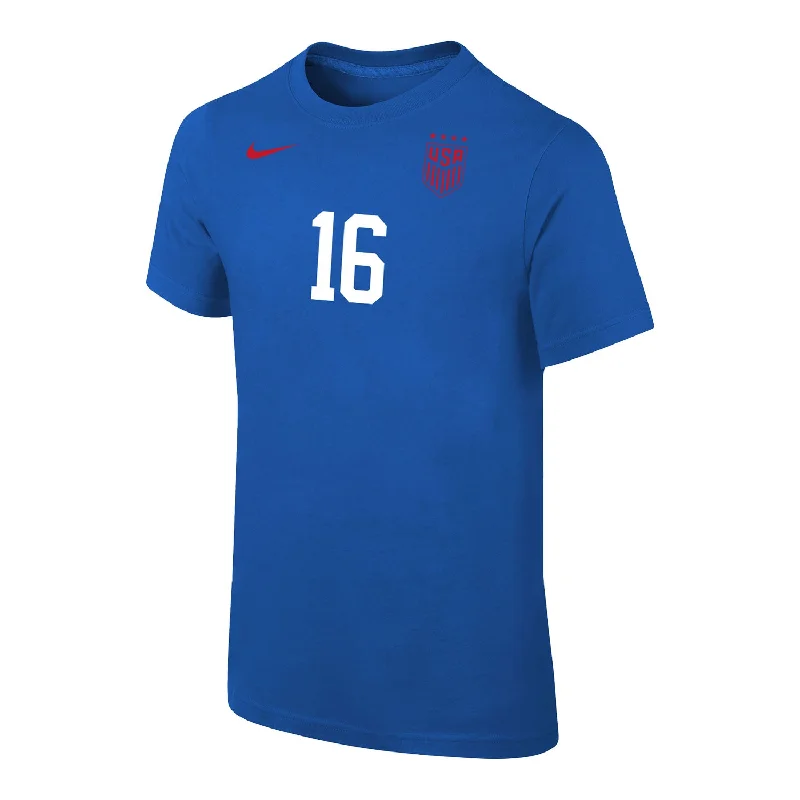 Youth Nike USWNT Classic Lavelle Royal Tee