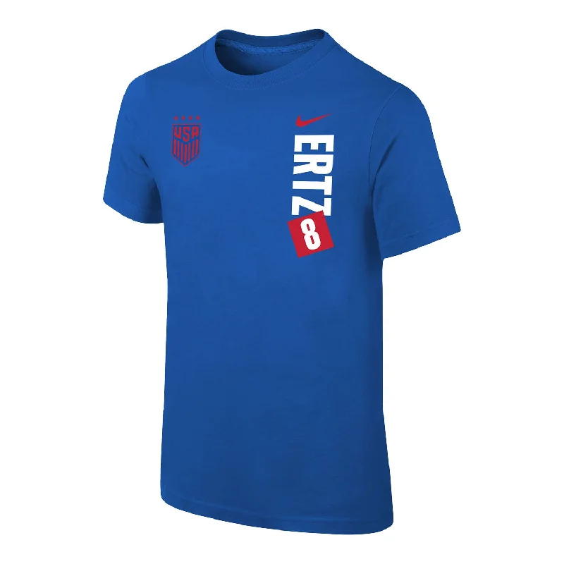 Youth Nike USWNT Vertical Ertz Royal Tee