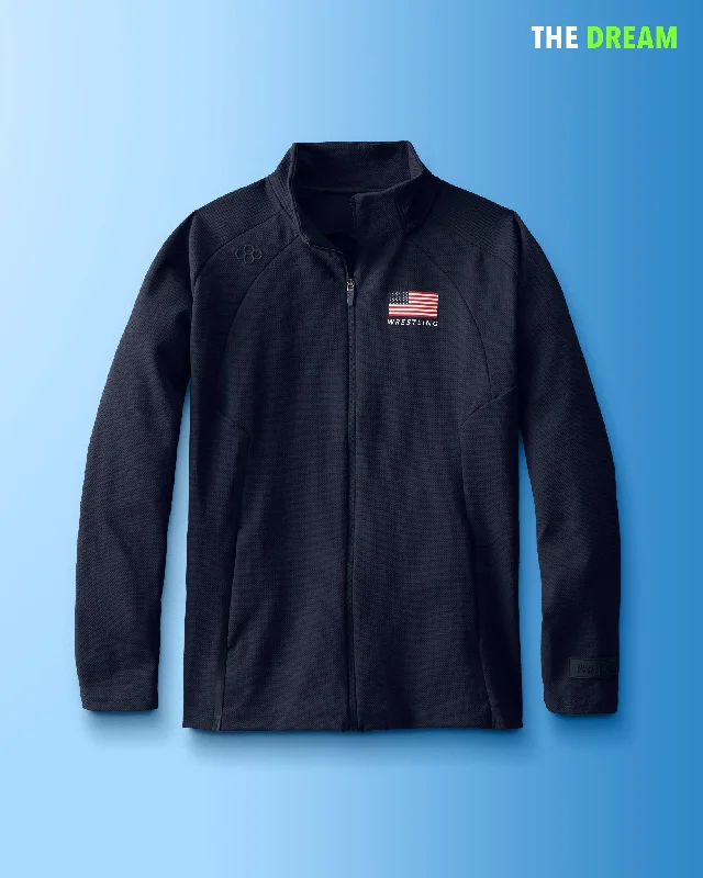 USA Flag Timeless Full Zip Jacket