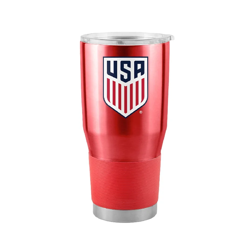 Logo USMNT 30 oz. Stainless Satin Etch Red Tumbler