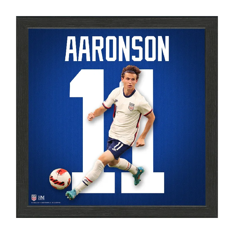 Brenden Aaronson Impact Jersey Frame