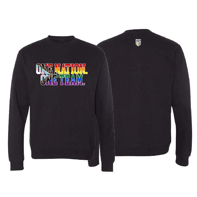 Unisex USMNT 2023 Pride Black Crewneck