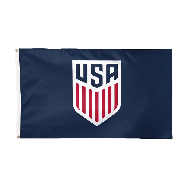 WinCraft USA Crest 3'x5' Single Sided Navy Flag