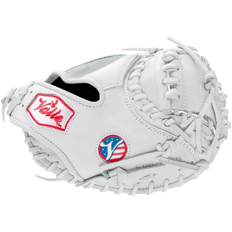 Fielding Gloves for glove maintenance-Valle Eagle Pro 27" Catcher's Training Mitt: PRO27