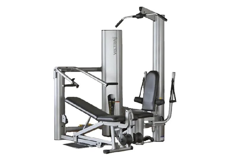 Multi-station home gym with smooth cables-Vectra On-Line 1450 Home Gym (DEMO)  **SOLD**