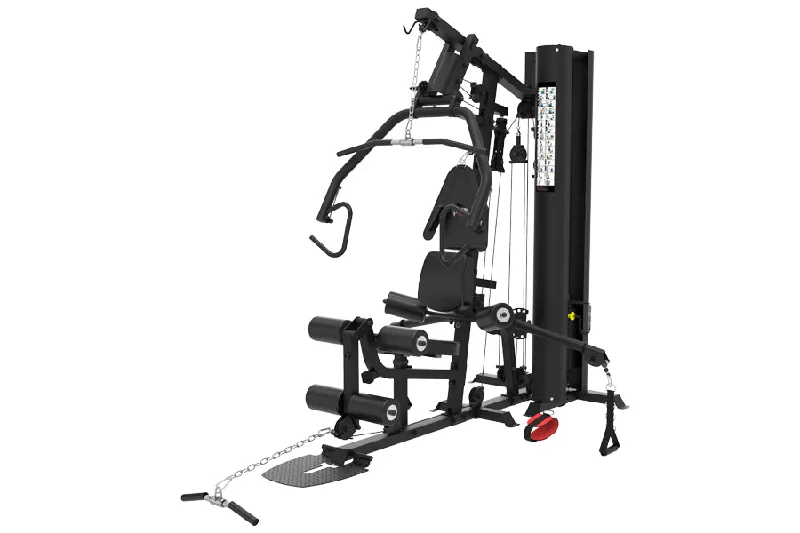 Multi-station home gym with high capacity-Warrior HG900 Home Gym (Optional Leg Press)