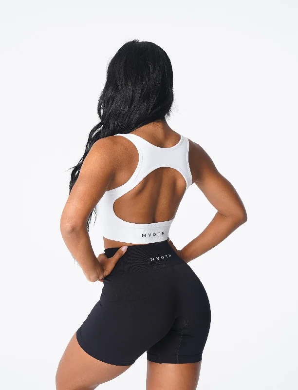 Sportswear/Tops trail ready-White Eclipse Seamless Bra