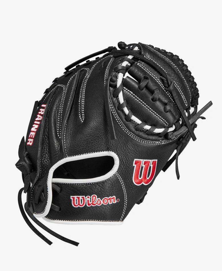 Fielding Gloves for glove longevity-Wilson 30" Baseball Catcher's Training Mitt: WBW10099630