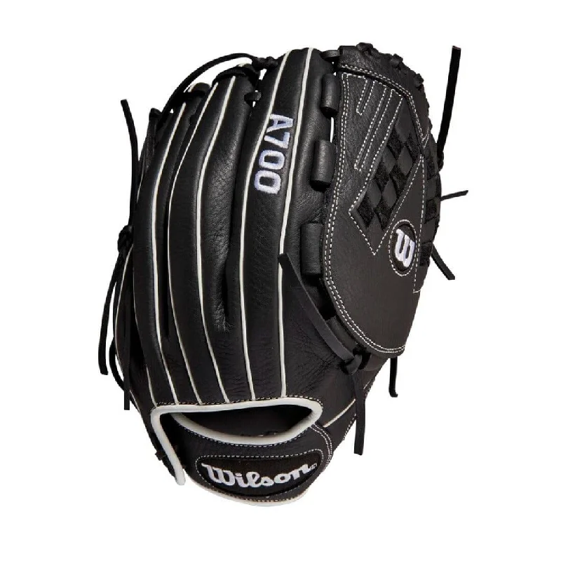 Fielding Gloves for modern players-Wilson A700FP 12.5" Fastpitch Outfield Glove: WBW100425125