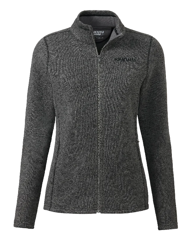 Women's Base Camp Full Zip Sweater | Charcoal Heather