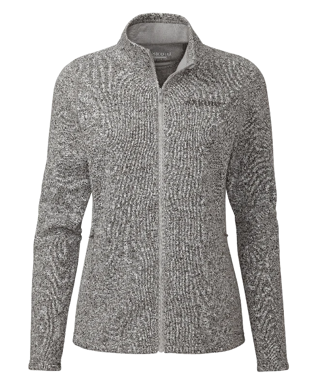 Women's Base Camp Full Zip Sweater | Stone White Heather