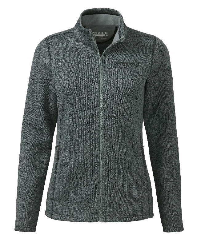 Women's Base Camp Full Zip Sweater | Tempest Heather