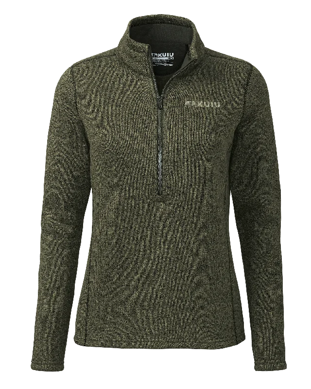 Women's Base Camp Pullover Sweater | Olive Heather