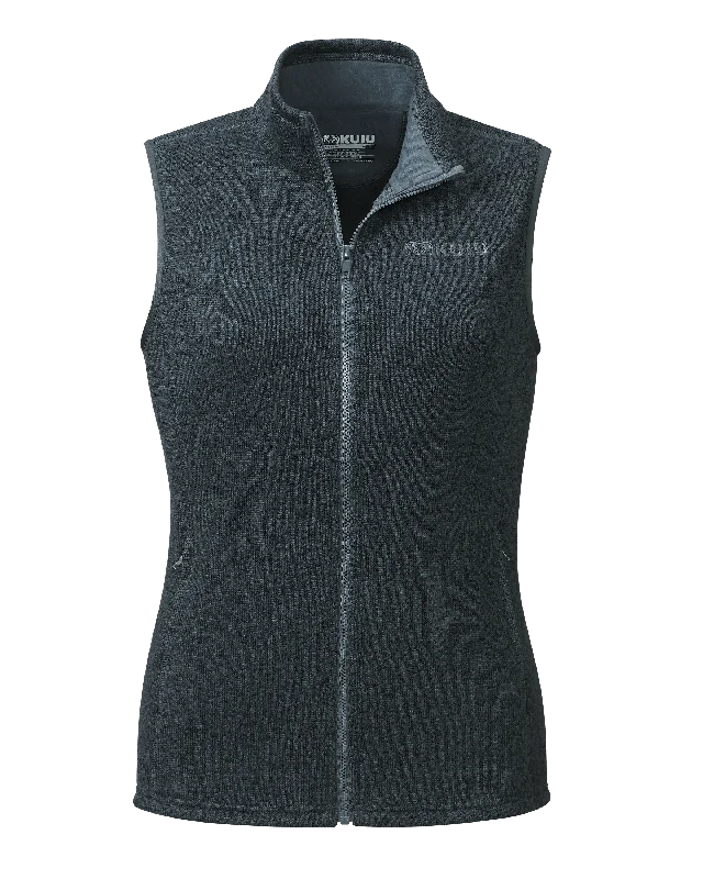 Women's Base Camp Sweater Vest | Navy Heather