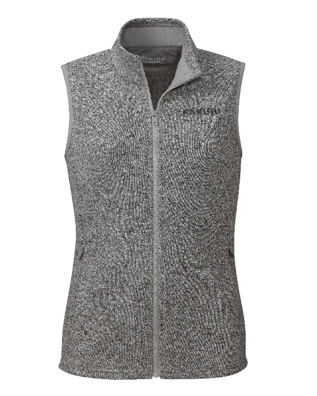 Women's Base Camp Sweater Vest | Stone White Heather