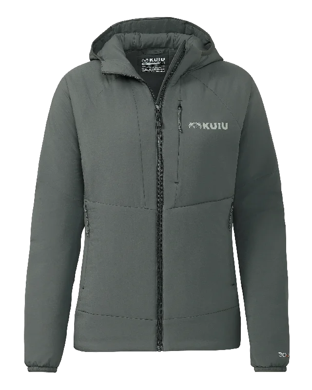 Women's Kenai Hooded Jacket | Gunmetal