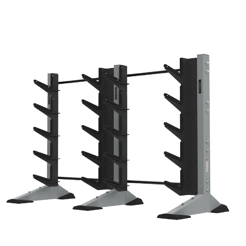 Barbell with deep knurling-2-Module Wall 20 Barbell Rack