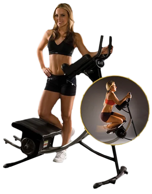 Multi-station home gym for power exercises-Ab Coaster Black - Home Gym & Fitness Equipment