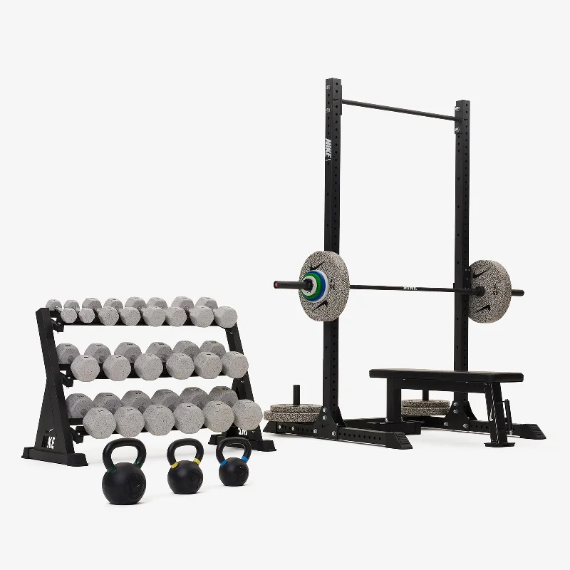 Multi-station home gym for total workouts-Alpha Home Gym Setup