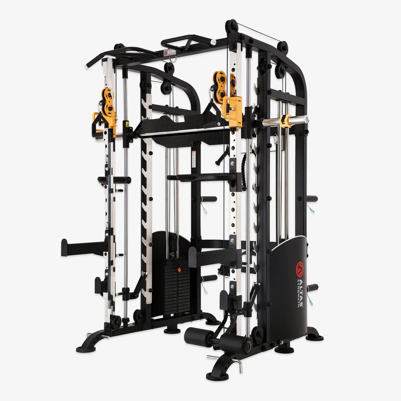 Multi-station home gym with high strength-Altas Strength Home Gym Equipment Smith Machine AL-M810