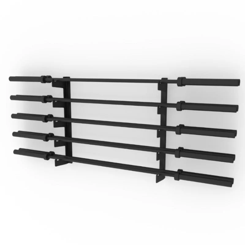 Barbell for gym starters-Barbell Storage Rack 10 Bars - Wall Mounted