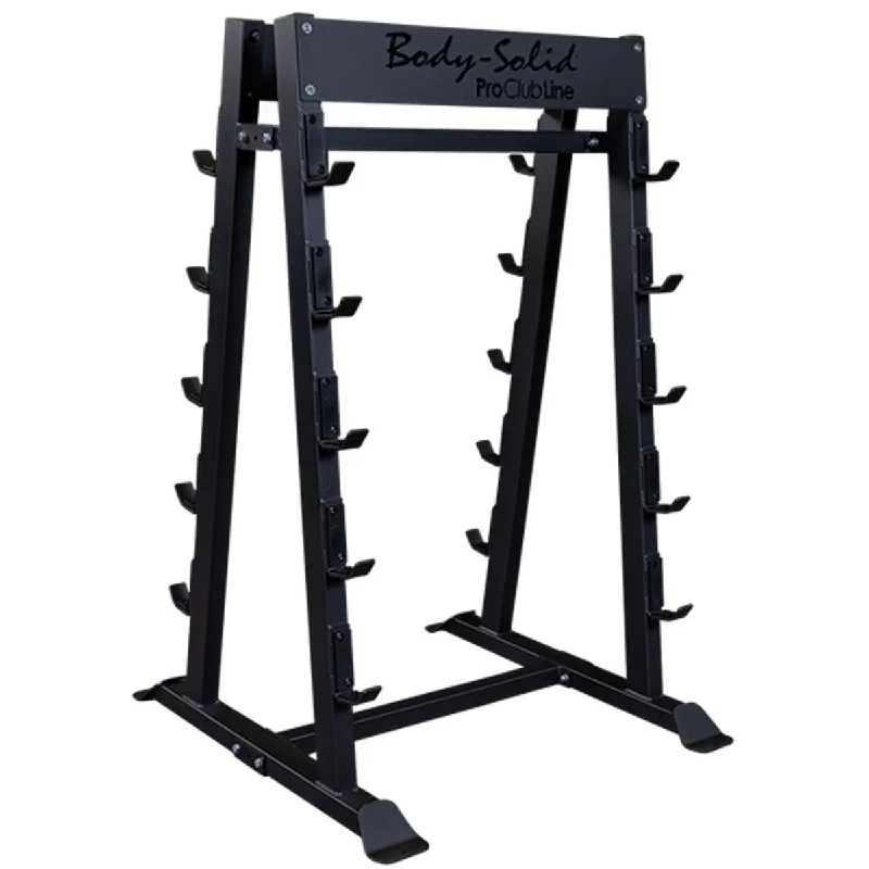 Barbell for strength endurance-Body-Solid Fixed Weight Barbell Rack