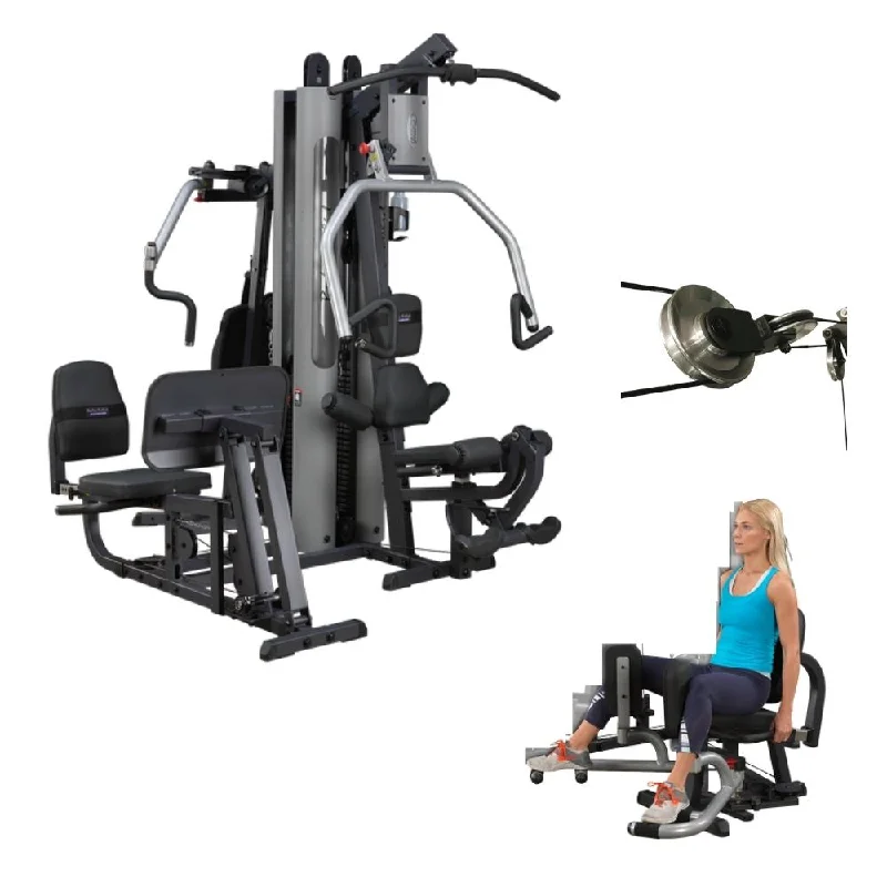 Multi-station home gym with portable frame-Body-Solid G9S Premium Home Gym with Inner Outer Thigh