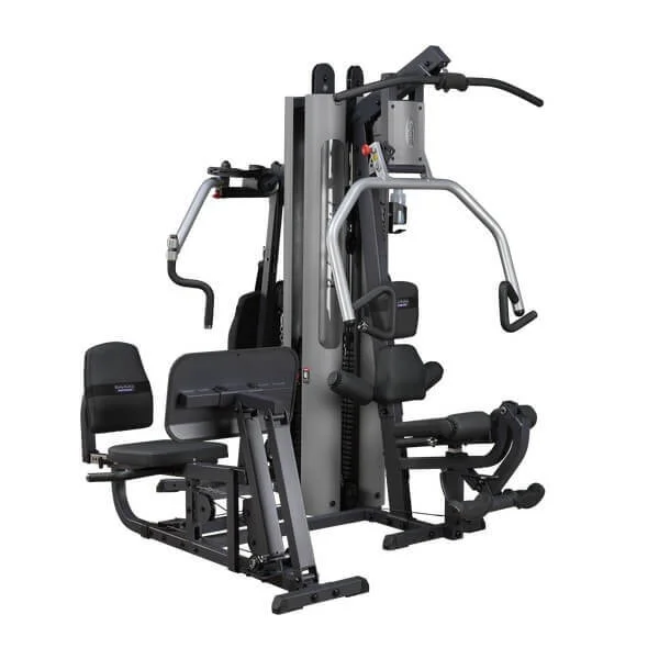 Multi-station home gym for beginner training-Body-Solid Two-Stack Home Gym System G9S