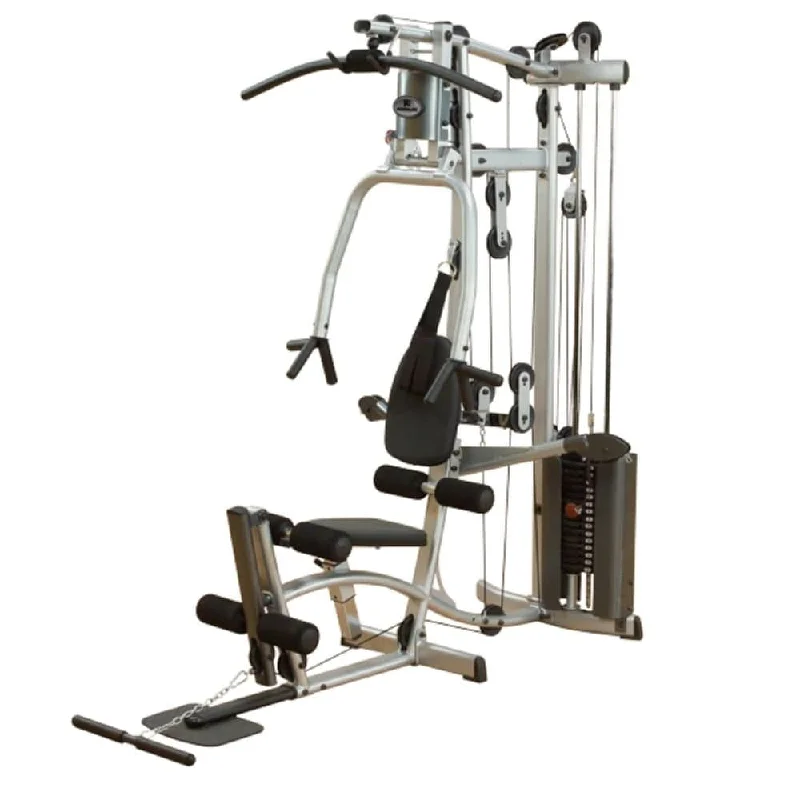 Multi-station home gym with incline press-Body-Solid Powerline Single Stack Home Gym P2X