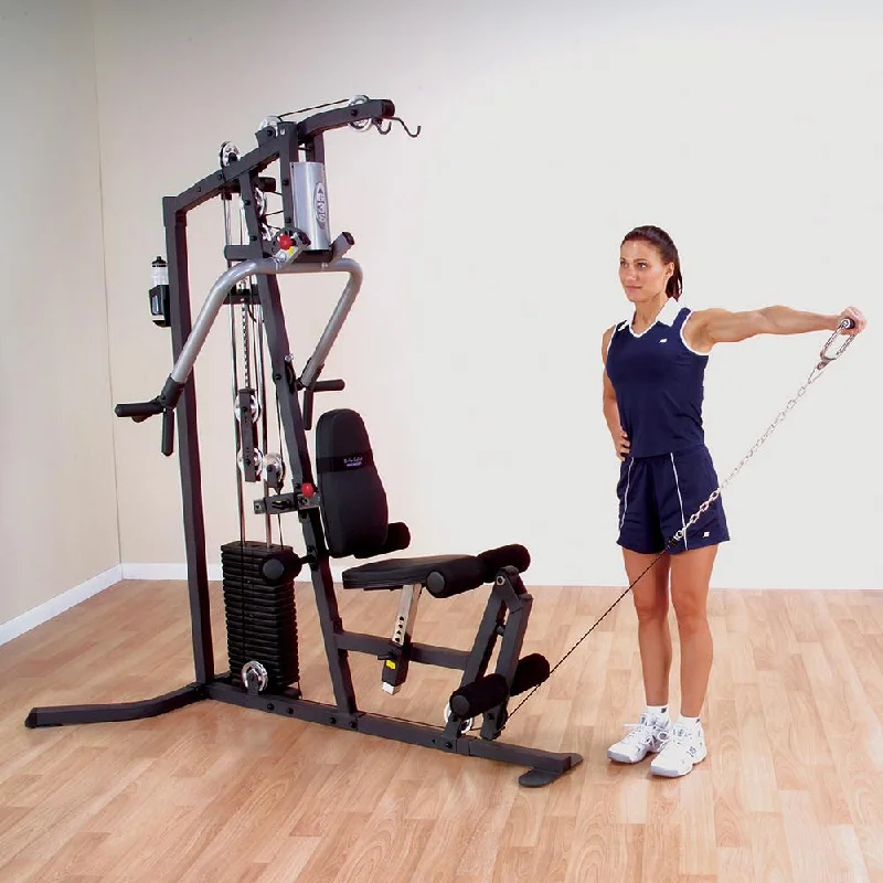 Multi-station home gym for regular workouts-Body-Solid Selectorized Home Gym G3S