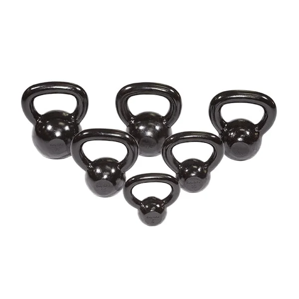 Kettlebell with satin strength-Body-Solid Iron Kettlebell Sets KBS