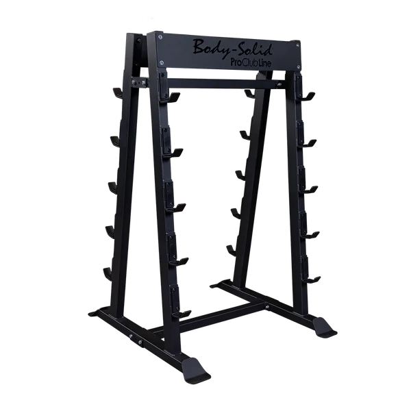 Barbell for compact spaces-BODYSOLID BARBELL STORAGE