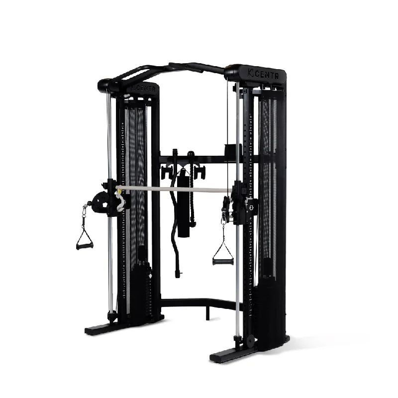 Multi-station home gym for core training-Centr 3 Home Gym Functional Trainer with Selectorized Smith Bar