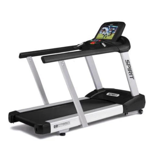 how to clean treadmill frame-Spirit CT850ENT Treadmill With Medical Handrails !